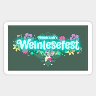 Genshin Impact Weinlesefest Magnet